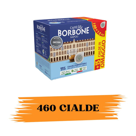 Borbone Caffe Cialde 44mm Miscela Decisa 460pz