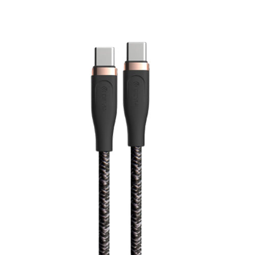 CAVO INTRECCIATO DA C A C 60W 1.5MT BK