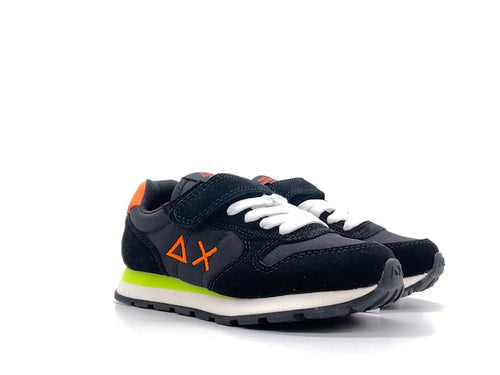 SUN68 Sneakers bambino BOY'S TOM FLUO (KID) Nero