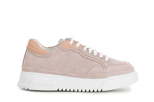 SNEAKERS IN PELLE SCAMOSCIATA