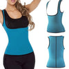Canotta Snellente Donna Cami Hot Shapers Dimagrante Neotex Azzurra Per Fitness