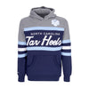 MITCHELL & NESS Felpa Cappuccio Uomo Ncaa Headcoach Hoodie Unchee Navy da uomo
