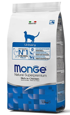 Monge Natural Superpremium Urinary secco Gatti Adulti pollo