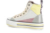SNEAKERS MID PATCHWORK IN TESSUTO