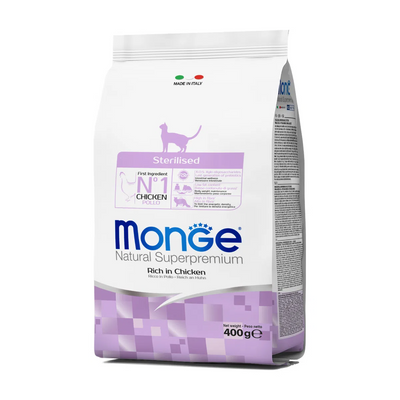 Monge Natural Superpremium Sterilised secco Gatti Adulti pollo