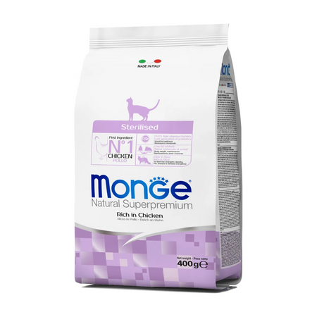 Monge Natural Superpremium Sterilised secco Gatti Adulti pollo
