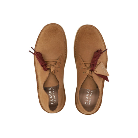 CLARKS Scarpa Lifestyle Uomo Desert Coal Dark Sand Suede da uomo