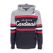 MITCHELL & NESS Felpa Cappuccio Uomo Nfl Headcoach Hoodie Aricar Black da uomo