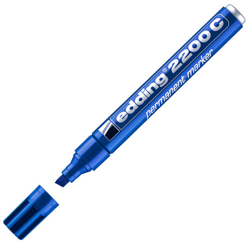 Marcatore Edding 2200C Blu P.Scalpello