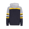 MITCHELL & NESS Felpa Cappuccio Uomo Nfl Headcoach Hoodie Pitste Black da uomo