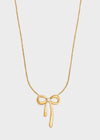 Collana fiocco perla