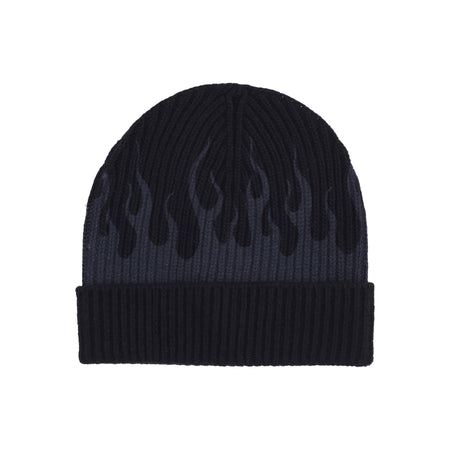 VISION OF SUPER Cappello Uomo Flames Beanie Black/grey da uomo