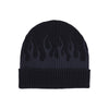 VISION OF SUPER Cappello Uomo Flames Beanie Black/grey da uomo