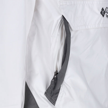 COLUMBIA Giaccone Infilabile Uomo Challenger Pullover White/city Grey da uomo