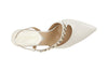 SCARPE IN PELLE ASIMMETRICHE CON ACCESSORIO