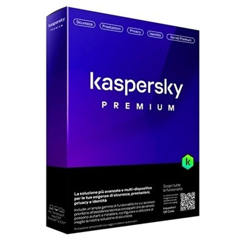 KASPERSKY PREMIUM (ENVELOPE) - SOFTWARE SICUREZZA 3 DEVICE / 1 ANNO