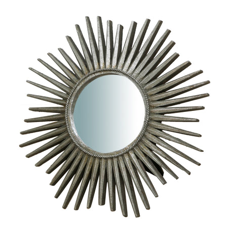 Biscottini SPECCHIERA DA APPOGGIO L24XPR3XH24 CM FINITURA ARGENTO ANTICATO. Realizzata