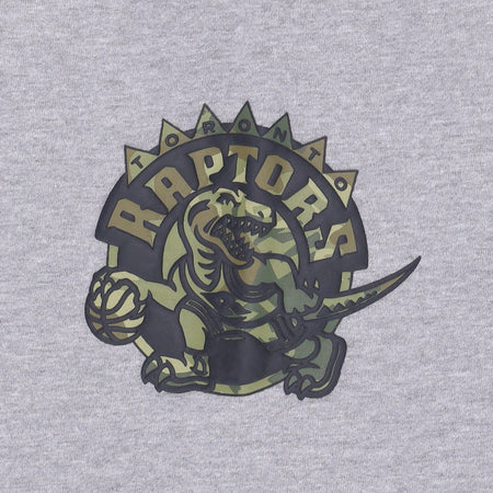 MITCHELL &amp; NESS Pantalone Tuta Felpato Uomo Nba Ghost Green Camo Sweatpants Hardwood Classics Torrap Grey Heather da uomo
