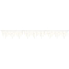 Catena luminosa stalattiti a cascata per esterno interno uso professionale decorazione natalizia maxi led