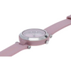 STROILI - Orologio solo tempo con cinturino in silicone rosa e cassa in acciaio