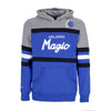 MITCHELL & NESS Felpa Cappuccio Uomo Nba Headcoach Hoodie Hardwood Classics Orlmag Royal da uomo