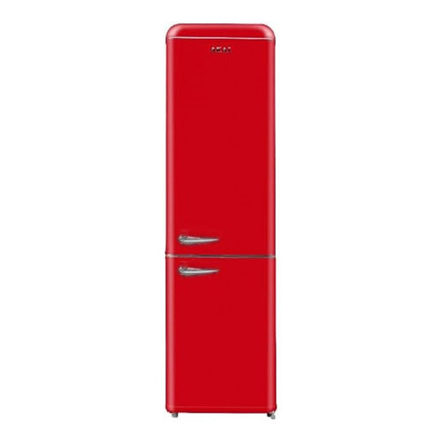 FRIGORIFERO AKAI COMBINATO 265LT RED