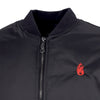 VISION OF SUPER Giubbotto Bomber Uomo Embroidered Flames Bomber Black/red da uomo