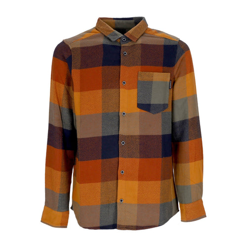 IRIEDAILY Camicia Manica Lunga Uomo Young Fella L/s Shirt Caramel da uomo