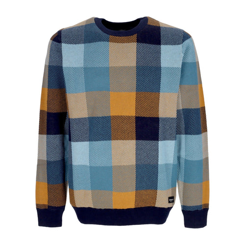 IRIEDAILY Maglione Leggero Uomo Shufflemania Knit Blue Beryl da uomo