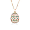 Tsars collection - Collana in Argento Parure Verde