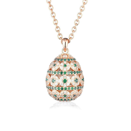 Tsars collection - Collana in Argento Parure Verde