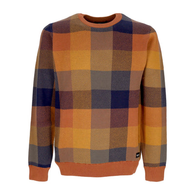 IRIEDAILY Maglione Leggero Uomo Shufflemania Knit Caramel da uomo