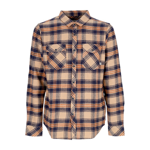 IRIEDAILY Camicia Manica Lunga Uomo Rosomako 2.0 L/s Shirt Khaki da uomo