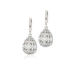 Tsars collection - Orecchini in Argento Parure bianco