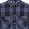 DICKIES Camicia Imbottita Uomo Sherpa Lined Sacramento Navy Blue da uomo