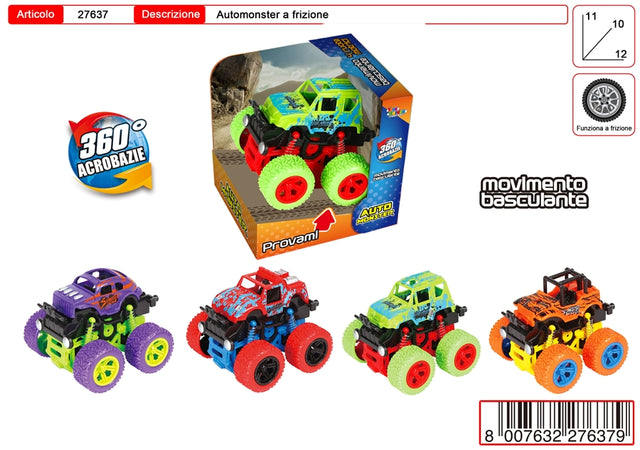 Auto Monster a Frizione