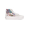 VANS Scarpa Alta Donna Sk8-hi Tapered Stackform Paisley Bloom Turtledove da donna