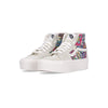 VANS Scarpa Alta Donna Sk8-hi Tapered Stackform Paisley Bloom Turtledove da donna