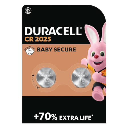 DURACELL CR2025 - BATTERIA A MONETA AL LITIO - master carton da 10 blister