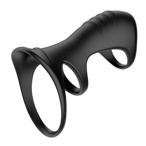Anello fallico triplo pene TORO DRIADE TRIPLE RING FOR MEN SILICONE