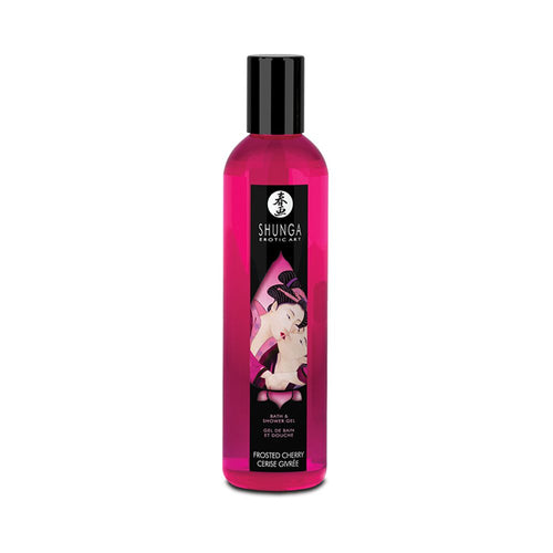 SHUNGA BATH & SHOWER GEL FROSTED CHERRY BAGNOSCHIUMA DOCCIASCHIUMA ALLA CILIEGIA 250 ML