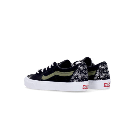 VANS Scarpa Bassa Uomo Sk8-low Paisley Suede Black da uomo