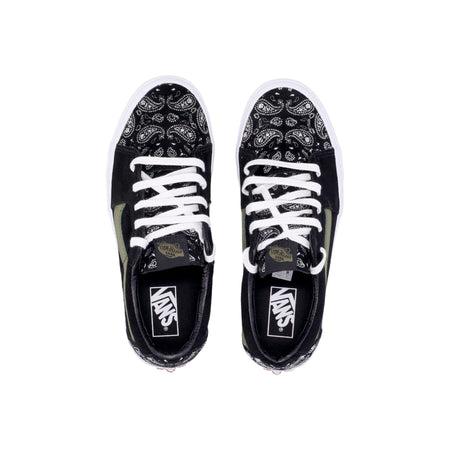 VANS Scarpa Bassa Uomo Sk8-low Paisley Suede Black da uomo