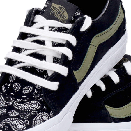 VANS Scarpa Bassa Uomo Sk8-low Paisley Suede Black da uomo
