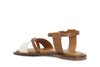 SANDALO FASCIA IN PELLE