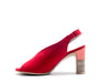 COMART Sandalo donna in camoscio rosso