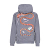 PROPAGANDA Felpa Cappuccio Uomo Buck 50 Hoodie Grey da uomo