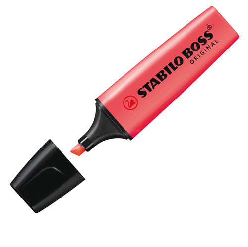 Evidenziatore Stabilo Boss Rosso 70/40