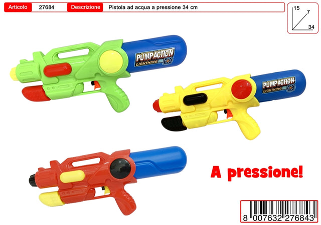 Fucile acqua a pressione 34cm