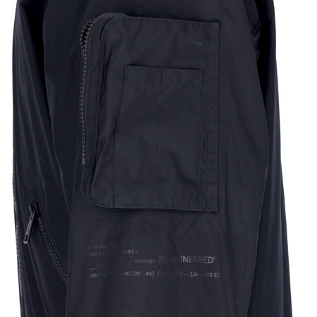 JORDAN Giubbotto Bomber Uomo 23 Engineered Statement Otw Jacket Black da uomo